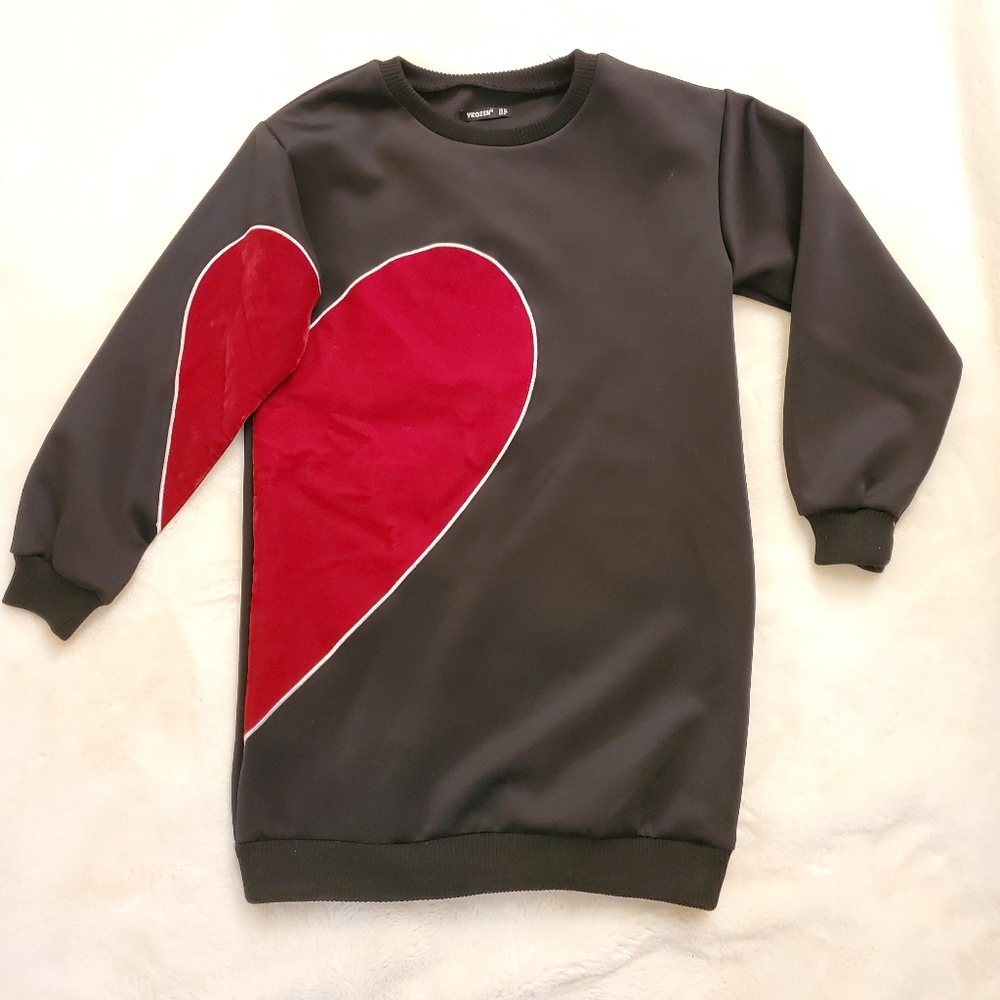 VKOZEN Velvet Heart Dress Size 8